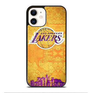 LOS ANGELES LA LAKERS iPhone 12 Case Cover LOS ANGELES LA LAKERS iPhone 12 Case Cover