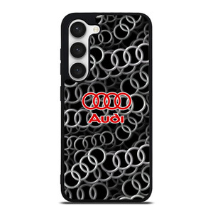AUDI RING LOGO PATTERN Samsung Galaxy S23 Case Cover