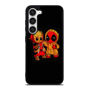 BABY DEADPOOL AND GROOOT Samsung Galaxy S23 Case Cover BABY DEADPOOL AND GROOOT Samsung Galaxy S23 Case Cover