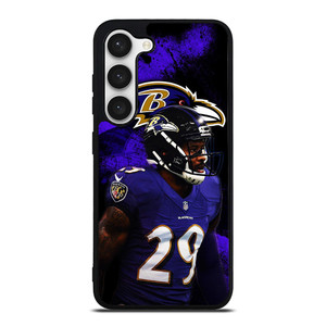 BALTIMORE RAVENS MARLON HUMPHREY 29 NFL Samsung Galaxy S23 Case Cover BALTIMORE RAVENS MARLON HUMPHREY 29 NFL Samsung Galaxy S23 Case Cover