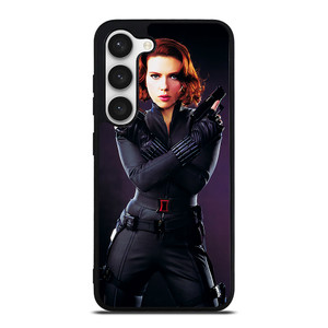 BLACK WIDOW SEXY GUN AVENGERS Samsung Galaxy S23 Case Cover