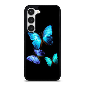 BLUE BUTTERFLY ART Samsung Galaxy S23 Case Cover