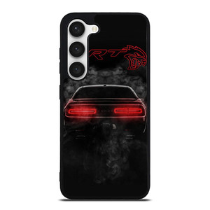 CHALLENGER HELLCAT BLACK DODGE SRT Samsung Galaxy S23 Case Cover CHALLENGER HELLCAT BLACK DODGE SRT Samsung Galaxy S23 Case Cover