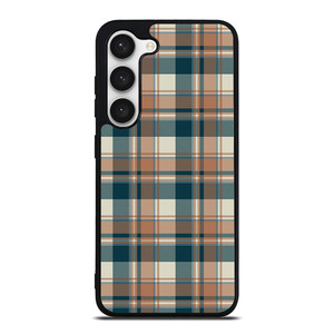CHECK CLASSIC DARK PLAID FABRIC TEXTURES Samsung Galaxy S23 Case Cover CHECK CLASSIC DARK PLAID FABRIC TEXTURES Samsung Galaxy S23 Case Cover
