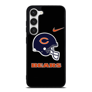 CHICAGO BEARS NFL HELMET NIKE Samsung Galaxy S23 Case Cover CHICAGO BEARS NFL HELMET NIKE Samsung Galaxy S23 Case Cover