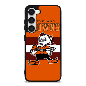 CLEVELAND BROWNS NFL Samsung Galaxy S23 Case Cover CLEVELAND BROWNS NFL Samsung Galaxy S23 Case Cover