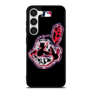 CLEVELAND INDIANS LOGO MLB Samsung Galaxy S23 Case Cover CLEVELAND INDIANS LOGO MLB Samsung Galaxy S23 Case Cover