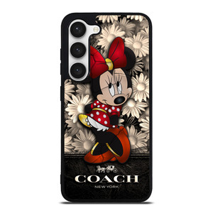COACH FLOWER MINNIE MOUSE Samsung Galaxy S23 Case Cover COACH FLOWER MINNIE MOUSE Samsung Galaxy S23 Case Cover