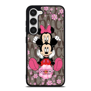 COACH MICKEY MINNIE Samsung Galaxy S23 Case Cover COACH MICKEY MINNIE Samsung Galaxy S23 Case Cover