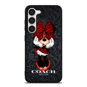 COACH MINNIE MOUSE CARTOON Samsung Galaxy S23 Case Cover