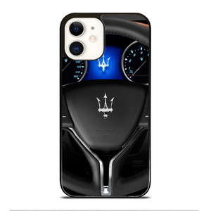 MASERATI STEERING WHEEL LOGO iPhone 12 Case Cover MASERATI STEERING WHEEL LOGO iPhone 12 Case Cover