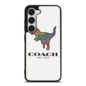 COACH NEW YORK DINOSAUR Samsung Galaxy S23 Case Cover COACH NEW YORK DINOSAUR Samsung Galaxy S23 Case Cover