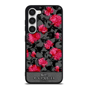 COACH NEW YORK FLOWER 3 Samsung Galaxy S23 Case Cover