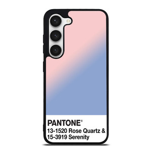 COLOR PANTONE ROSE QUARTZ AND SERENITY Samsung Galaxy S23 Case Cover