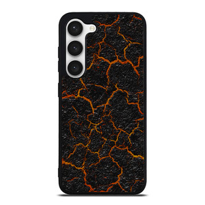 CRACKED LAVA TEXTURE Samsung Galaxy S23 Case Cover CRACKED LAVA TEXTURE Samsung Galaxy S23 Case Cover