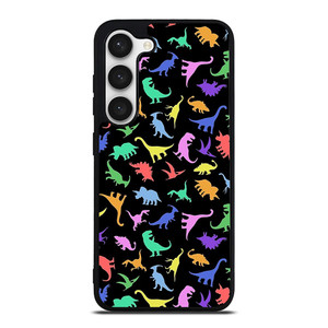DINOSAUR COLORFUL PATTERN Samsung Galaxy S23 Case Cover DINOSAUR COLORFUL PATTERN Samsung Galaxy S23 Case Cover