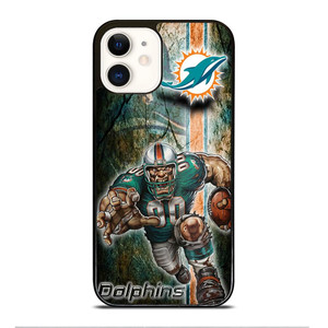 MIAMI DOLPHINS FOOTBALL iPhone 12 Case Cover