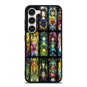 DISNEY PRINCESS STAINED GLASS Samsung Galaxy S23 Case Cover