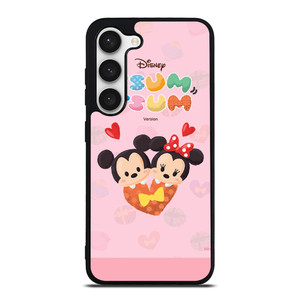 DISNEY TSUM TSUM MINNIE AND MICKEY MOUSE Samsung Galaxy S23 Case Cover DISNEY TSUM TSUM MINNIE AND MICKEY MOUSE Samsung Galaxy S23 Case Cover