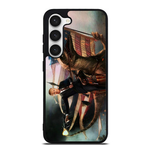 DONALD TRUMP AMERICAN RAPTOR Samsung Galaxy S23 Case Cover DONALD TRUMP AMERICAN RAPTOR Samsung Galaxy S23 Case Cover