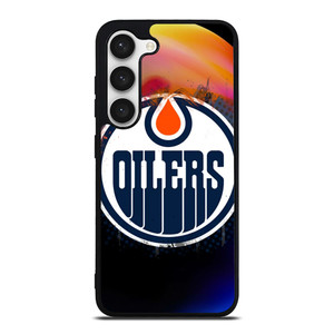 EDMONTON OILERS FIRE LOGO Samsung Galaxy S23 Case Cover