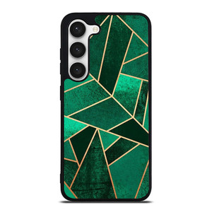 EMERALD AND COPPER GEOMETRIC PATTERN Samsung Galaxy S23 Case Cover EMERALD AND COPPER GEOMETRIC PATTERN Samsung Galaxy S23 Case Cover