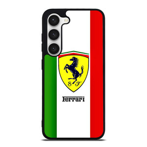 FERRARI ITALI FLAG LOGO Samsung Galaxy S23 Case Cover