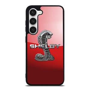 FORD MUSTANG SHELBY COBRA RED LOGO Samsung Galaxy S23 Case Cover FORD MUSTANG SHELBY COBRA RED LOGO Samsung Galaxy S23 Case Cover