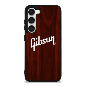 GIBSON GUITAR WOODEN LOGO Samsung Galaxy S23 Case Cover GIBSON GUITAR WOODEN LOGO Samsung Galaxy S23 Case Cover