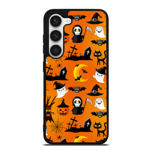 HAPPY HALLOWEEN CARTOON PATERN Samsung Galaxy S23 Case Cover