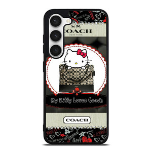 HELLO KITTY LOVES COACH Samsung Galaxy S23 Case Cover