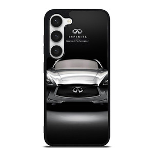 INFINITI WHITE CAR Samsung Galaxy S23 Case Cover