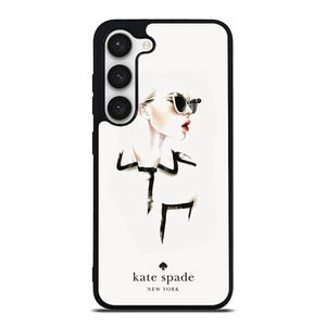 KATE SPADE LOGO WOMAN SPLASH Samsung Galaxy S23 Case Cover KATE SPADE LOGO WOMAN SPLASH Samsung Galaxy S23 Case Cover