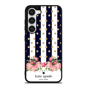KATE SPADE NEW YORK POLKADOTS FLORAL Samsung Galaxy S23 Case Cover
