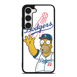 LOS ANGELES DODGERS THE SIMPSONS Samsung Galaxy S23 Case Cover