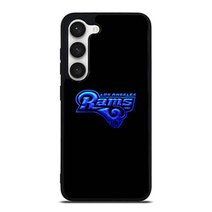 LOS ANGELES RAMS NEON BLUE LOGO Samsung Galaxy S23 Case Cover