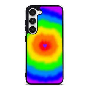 LOVE RAINBOW TIE DYE PATTERN Samsung Galaxy S23 Case Cover LOVE RAINBOW TIE DYE PATTERN Samsung Galaxy S23 Case Cover