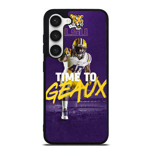 LSU TIGERS TIME TO GEAUX Samsung Galaxy S23 Case Cover