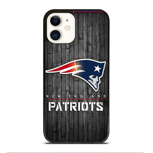 NEW ENGLAND PATRIOTS WOODEN LOGO iPhone 12 Case Cover