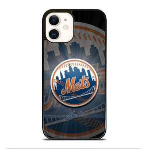 NEW YORK METS MLB LOGO iPhone 12 Case Cover