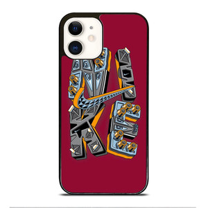 NIKE SOLES LOGO ART iPhone 12 Case Cover