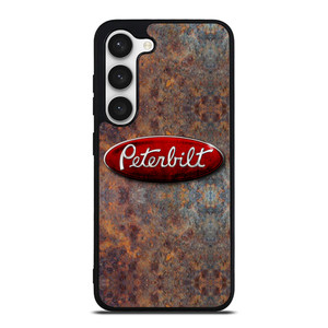 PETERBILT TRUCK RUSTY METAL LOGO Samsung Galaxy S23 Case Cover