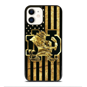 NOTRE DAME FIGHTING IRISH GOLD iPhone 12 Case Cover