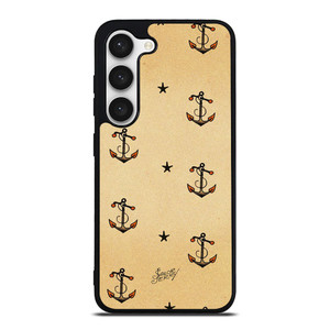 SAILOR JERRY ANCHOR PATTERN Samsung Galaxy S23 Case Cover SAILOR JERRY ANCHOR PATTERN Samsung Galaxy S23 Case Cover