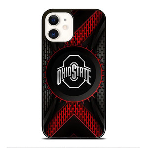 OHIO STATE FOOTBALL icon iPhone 12 Case Cover OHIO STATE FOOTBALL icon iPhone 12 Case Cover