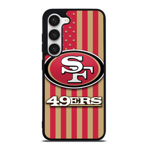 SAN FRANCISCO 49ERS AMERICAN FLAG Samsung Galaxy S23 Case Cover