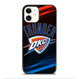 OKLAHOMA CITY THUNDER LOGO iPhone 12 Case Cover