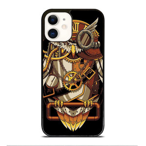 OWL STEAMPUNK iPhone 12 Case Cover
