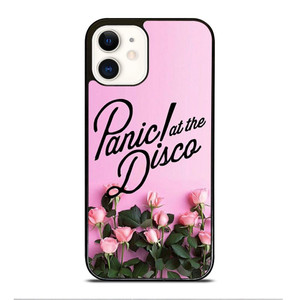 PANIC AT THE DISCO FLOWER LOGO iPhone 12 Case Cover PANIC AT THE DISCO FLOWER LOGO iPhone 12 Case Cover