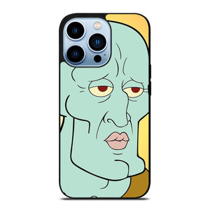 HANDSOME SQUIDWARD CARTOON iPhone 13 Pro Max Case Cover